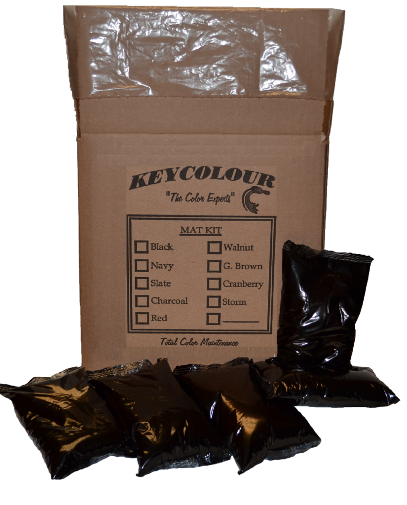 KeyColour textile dye mat kit package